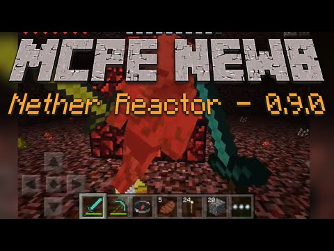 How to build a Nether Reactor - Minecraft PE 0.9.0 How to build a Nether Reactor - Minecraft PE 0.9.0