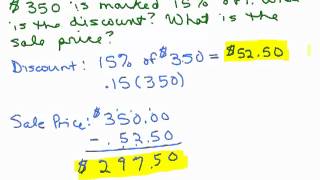 Percent Increase & Decrease 3