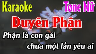 Duyên Phận Karaoke Tone Nữ Karaoke Lâm Organ - Beat Mới
