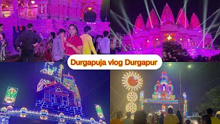 Durgapur vlog 🥰 Marconi pandal maja aa gaya #vlog #vlogvideo