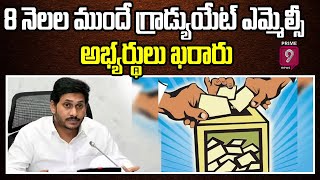 వైసీపీ ఎమ్మెల్సీ అభ్యర్థులను ఖరారు | YSRCP Declares Graduate MLC Candidates | Prime9 News