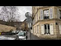 🇫🇷【4k】paris winter walk avenue denfert rochereau february 2021