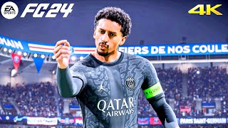 EAFC 24- PSG Vs AC Milan - Champions League Group Stage Full Match Ft.Mbappe | PS5 Gameplay 4K