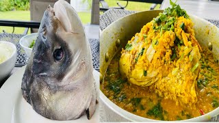 আস্তো মাছের মাথার মুড়িঘন্ট মুগ ডাল দিয়ে | Fish Head Curry | মুড়িঘন্ট/মুড়োঘন্ট রেসিপি