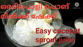 ഒരടിപൊളി പൊങ് ജ്യൂസ്‌ |coconut sproutmilk shake|coconut sprout juice