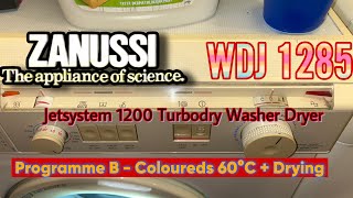 Zanussi WDJ 1285 Jetsystem 1200 Turbodry Washer Dryer - Coloureds 60ºC + Drying@HooverLux