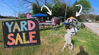 There Were Some Great Vintage Finds at This Yard Sale!!