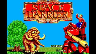 最高の移植！セガ・マークIII「スペースハリアー」（Space Harrier）　セガ　SEGA