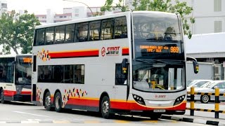 Singapore Buses - November 2015 Fleet Review