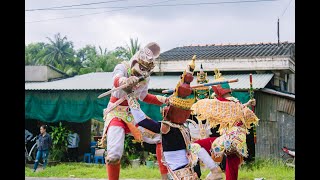 yak rom lễ KATHINA chùa Batrach, robam khmer