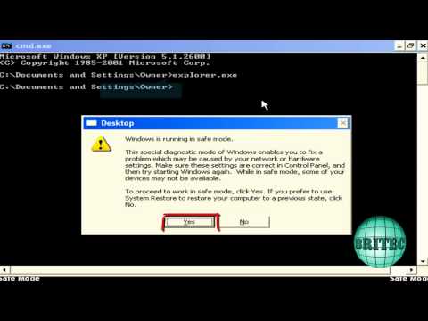 Fix Windows XP Activation Infinite Loop by Britec Fix Windows XP Activation Infinite Loop by Britec