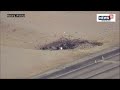 arizona plane crash live aerial view arizona plane crash updates marana regional airport n18g