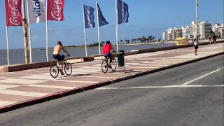 La Rambla de Montevideo: Walking from the apartment