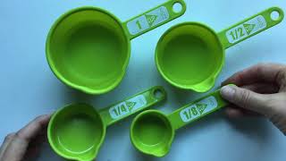 Julia L Explains Fractions and Measuring Cups