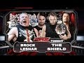 Download WWE Raw Old School Brock Lesnar Vs The Shield Full Match HD In Mp4 3Gp Full HD Video