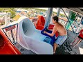 Amphitrite's Challenge Racer Water Slide at Splashtown USA