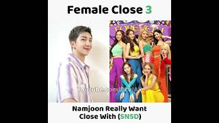 BTS Favorite Girls Idols They Really Want To Close With! 😮😱