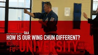 Answers for Josh - How is our Wing Chun different?