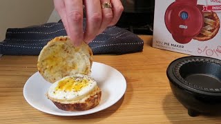 Egg \u0026 Cheese Biscuit in Dash Mini Pie Maker