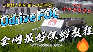 北美闽哥带你入门Odrive无刷驱动器FOC电机控制-保姆级讲解从硬件到软件(机器人和AI是未来,嵌入式)-2 Odrvie FOC embedded system