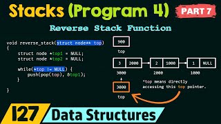 Stacks (Program 4) – Part 7