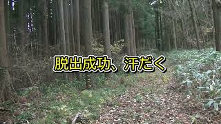 秋田県にかほ市の山道\u0026林道を巡る(栗山館跡)