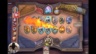 I continue my adventure in the Hearthstone battleground mode