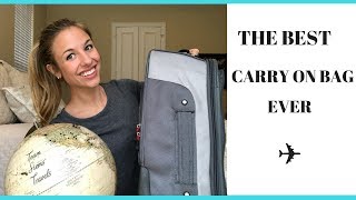 BEST CARRY ON BAG EVER | BEST SUITCASE | TRAVEL REVIEW