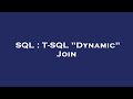 SQL : T-SQL 