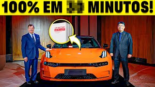 🚨 ADEUS COMBUSTÃO: NOVA BATERIA CHINESA PODE SER CARREGADA IGUAL UM CARRO A COMBUSTÃO! BATERIAZEEKR