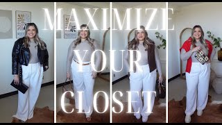 Maximize your plus size closet with the correct base layers | Capsule wardrobe| Plus size styling