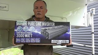 How to install a 3000 Watt Inverter - Details of Installation