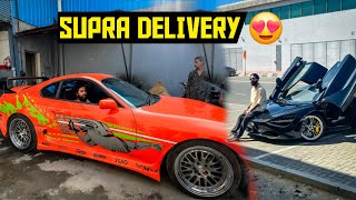 Finally Apni Supercar Supra Mk4 Ki Delivery Leli Aur Mclaren ke Liye Dubai Jaana Shuru 😍