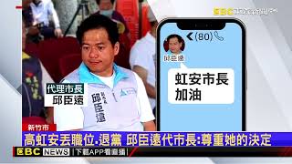 高虹安遭判刑且「停職退黨」 柯文哲嘆：我心情很亂@newsebc