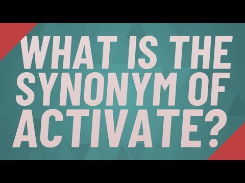 What is a synonym for reactivate?