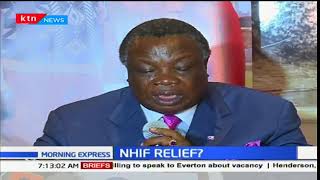 COTU SG Francis Atwoli announces the withdrawal of NHIF initial plan