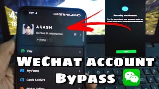 WeChat How to create a new WeChat account no QR with security Verification