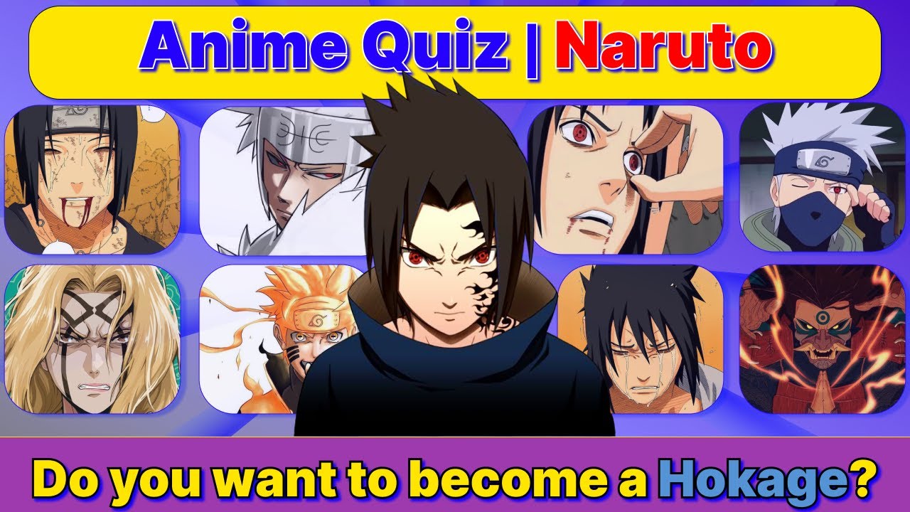 Anime Quiz | Naruto | Do You Want To Become A Hokage? №5 - YouTube