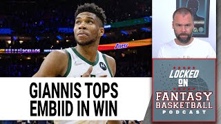 Giannis Antetokounmpo Blocks Joel Embiid To Seal Win | NBA Fantasy Basketball Game Recaps | March 29