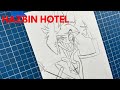 COMO DESENHAR ALASTOR HAZBIN HOTEL