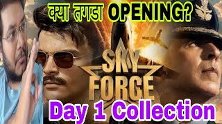 SKY FORCE DAY 1 COLLECTION | SKY FORCE PREDICTION BOX OFFICE DAY 1 SKY FORCE ADVANCE BOOKING REPORT