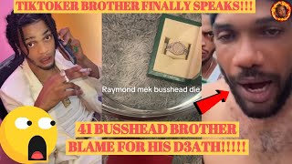 BROTHER Of POPULAR TikToker 41 BUSSHEAD Finally BREAKS SILENCE And RUN WEH BLAMDEM|Nik Valor