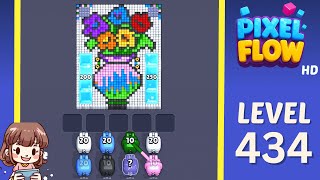 Pixel Flow Level 434 Solution Walkthrough