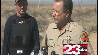 Press Conference: Police: Man takes at least 2 people hostage, goes on shooting spree in Ridgecrest
