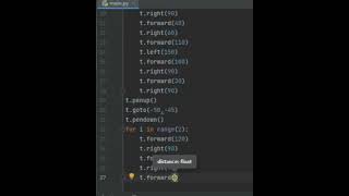 writing my name with python turtle