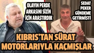 Kıbrıs'tan sürat motoruyla kaçmışlar! Halil Falyalı olayını gazeteci Erk Acarer açıkladı!