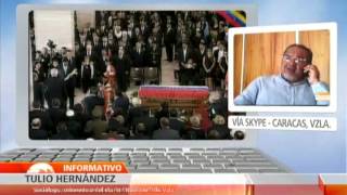 Funeral de Chávez "excluye a una parte de la población política", asegura columnista venezolano