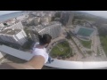 ismail el jabali climbing on rooftops in tanger morocco dangerous