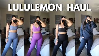 LULULEMON HAUL (COZY PIECES FOR THE FALL AND WINTER SEASON, TRYING THE FAMOUS GROOVE PANT)