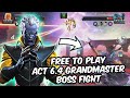 Act 6.4 Grandmaster Free To Play Boss Fight For Thronebreaker Title - Marvel Contest of Champions